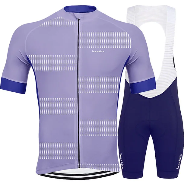 Ciclismo RUNCHITA roupa ciclismo Sunmmer, комплект из Джерси с коротким рукавом для велоспорта, мужская одежда, maillot ropa ciclismo hombre - Цвет: Set  A3