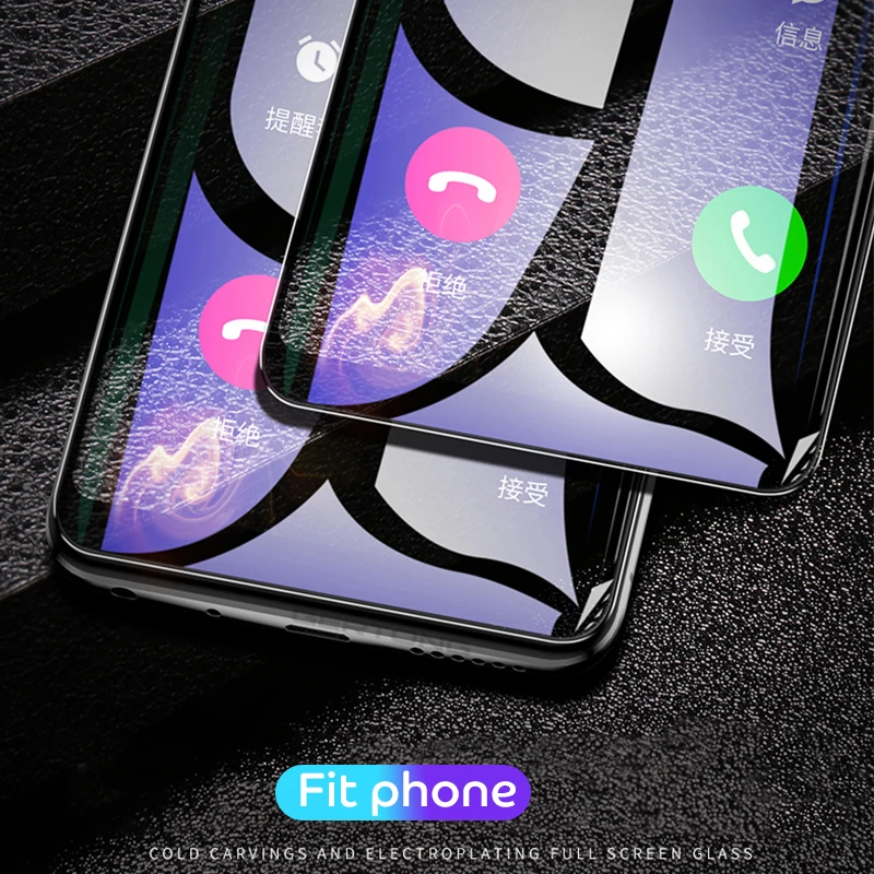

9D Full Cover Tempered Glass For Huawei Y9 Y7 Prime 2019 Y5 Y6 Y7 Pro 2019 Y5 Lite Y5 Prime 2018 HD Screen Protector Film