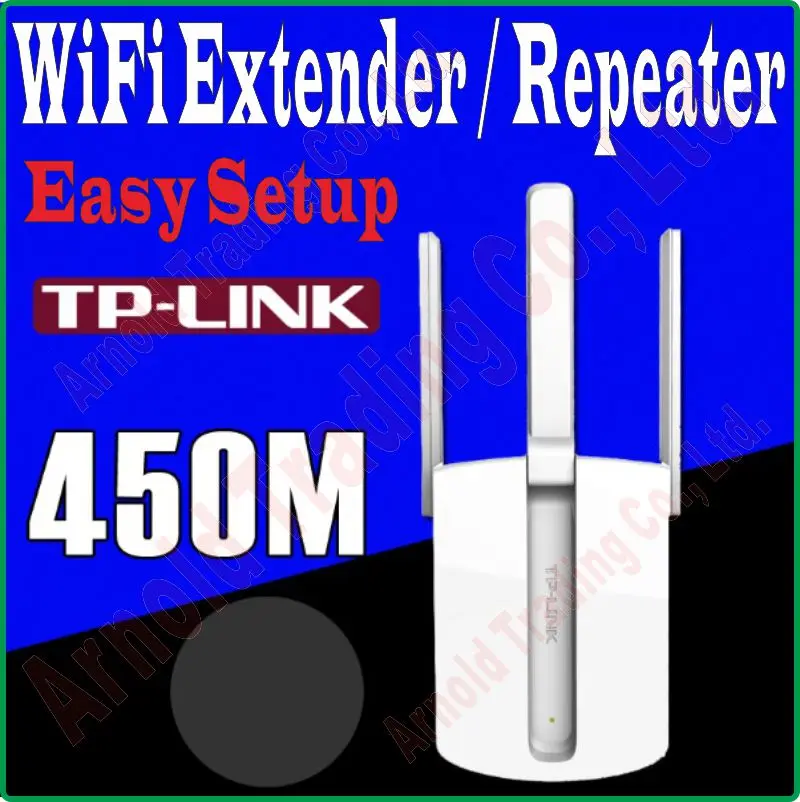 

3 Antenna TP-LINK 450Mbps WiFi Wireless Extender Repeater Booster AP Enhancement Mobile WiFi Hotspot WiFi signal amplifier Prom-