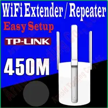 3 антенны, TP-LINK, 450 Мбит/с, WiFi, беспроводной расширитель, ретранслятор, усилитель точки доступа, мобильный WiFi, точка доступа, WiFi, усилитель сигнала, Пром