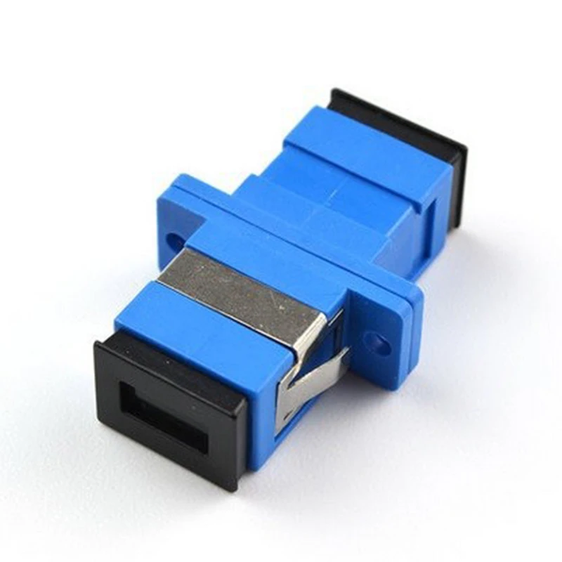 

SC-SC Single Flange SC Fiber Coupler Flange Optical Fiber Connector Adapter In Telecom Level Communication Converter