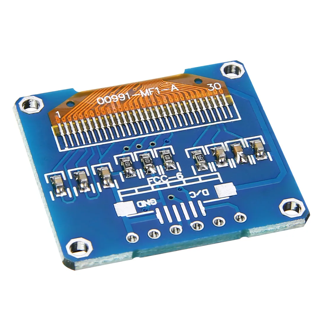 O светодиодный модуль дисплея 0,96 дюймов 128X64 IEC IIC Серийный ЖК-дисплей светодиодный SSD модуль SSD1306 плата с ЖК-экраном 3 цвета на выбор