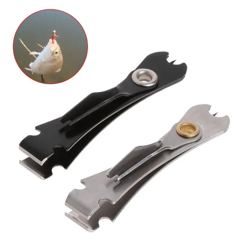 

Fishing Scissors Stainless Steel Multi Functional Line Cutter Knot Tying Tools
