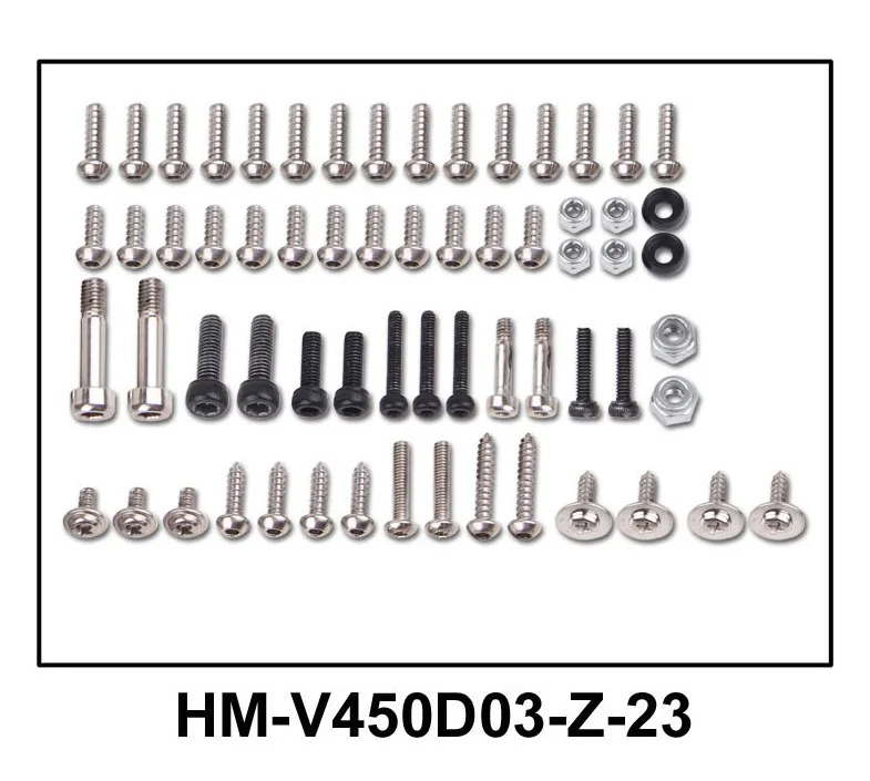 

Walkera V450D03 spare parts HM-V450D03-Z-23 Screw set