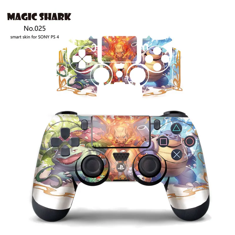 Ультратонкая наклейка Magic Shark Final Fantasy для беспроводного контроллера PS4 защитный