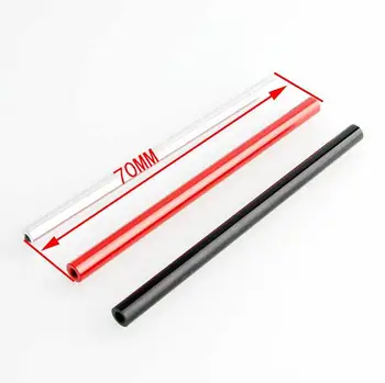 

2pcs metal pull link rod bar tube linkage for 1/10 RC Crawler RC4WD Axial SCX10 CC01 ax10 f350 Modified spare parts length 70mm