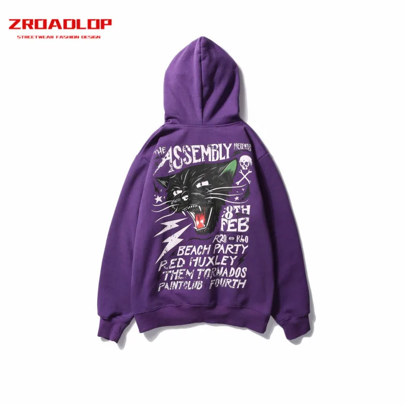 Newest Mens Creative Funny Cat Printed Fleece Hoodies Streetwear 2019 Hip Hop Pullover Hooded Sweatshirts Male Casual Hoodies