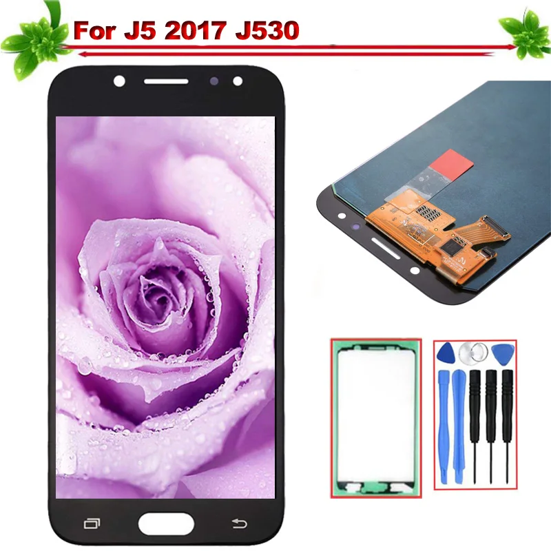 

Replacement for Samsung Galaxy J5 2017 J530 LCD Display Touch Screen Digitizer Assembly for Galaxy J5 2017 J530F LCD Display