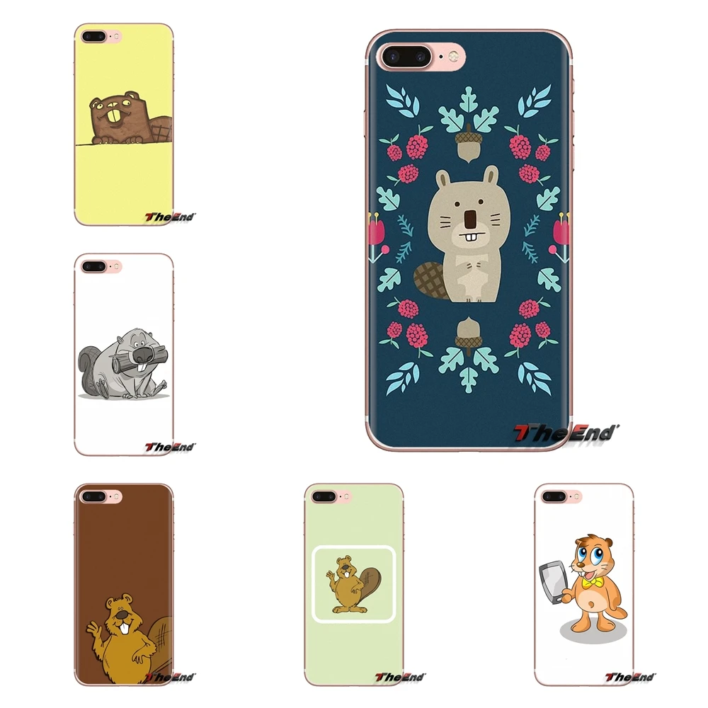 For Huawei Nova 2 3 2i 3i Y6 Y7 Y9 Prime Pro GR3 GR5 2017 2018 2019 Y5II Y6II cute beaver minimalism art Mobile Phone Case Cover |