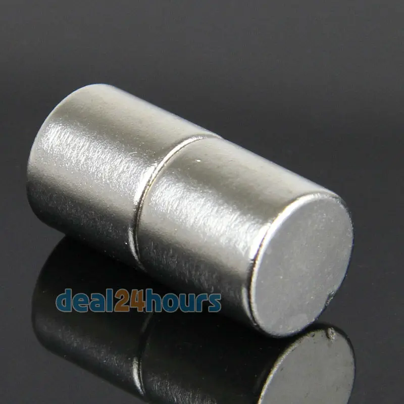 

OMO Magnetics 2PCS Super Strong Round Disc Cylinder D12mm x 12mm Magnets Rare Earth Neodymium N35