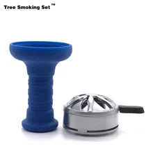 Цветочный стиль держатель угля для кальяна Chicha Narguile Nargile курительная трубка-кальян аксессуары Cachimba Прямая поставка подарок TWAN0506