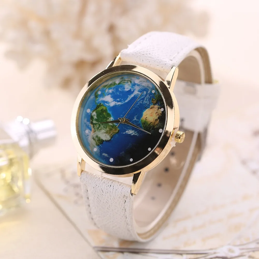 

Ladies gift new style watch creative design starlight in the night sky simple face bright leather band quartz fashion wristwatch