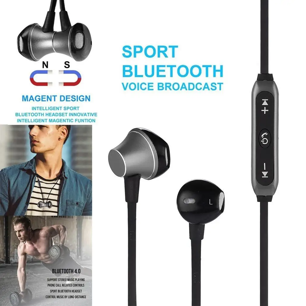 Универсальные беспроводные Bluetooth стерео наушники вкладыши повседневные 32 110dB3%