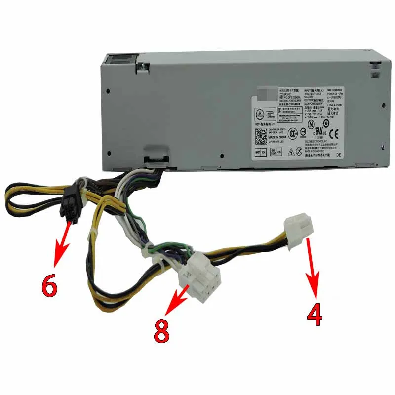 Для DELL OptiPlex 3020 7020 9020 SFF источник питания 255W L255AS 00 AC255AS AC255ES HU255ES D255AS 00|Блоки для