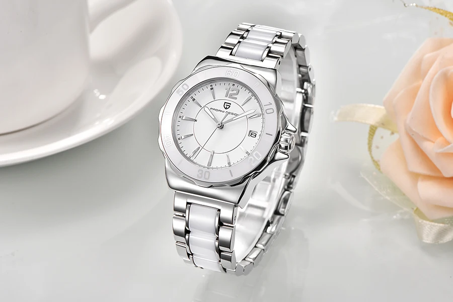 Женские часы PAGANI, Топ бренд, новинка, модные женские аналоговые кварцевые часы, женские керамические наручные часы, женские часы, Relojes Mujer