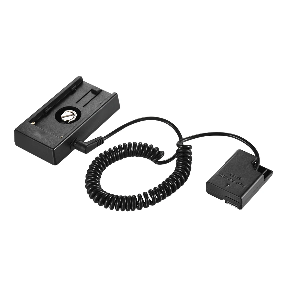 Andoer NP F970 к LP E6 EN EL15 EL14 фиктивный Адаптер для крепления аккумуляторной батареи