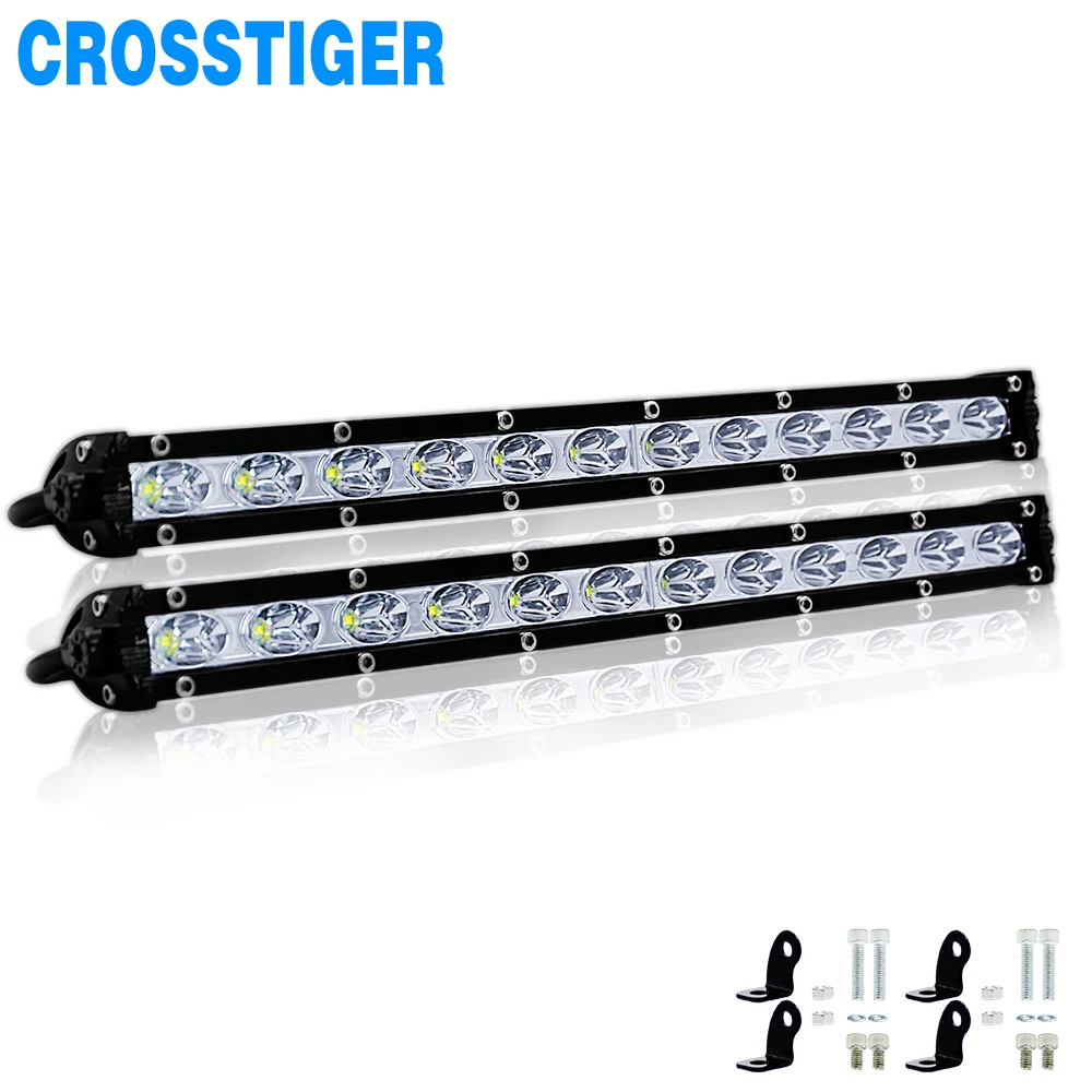 

13 inch 6000Lm 36W Car Led Light Barra Bar Work Fog lights Offroad Motorcycle Spotlight For Boats Jeep Truck Street Lamp SUV atv
