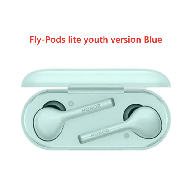 huawei Honor FlyPods Lite FlyPods Pro FlyPods Bluetooth Беспроводные наушники с микрофоном, музыкальная сенсорная Водонепроницаемая динамическая гарнитура - Цвет: Flypods lite blue