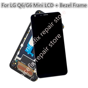 

For LG Q6 LCD with frame for LG G6 MINI 5.5" LCD display touch screen digitizer assembly with Frame for LG Q6 LCD