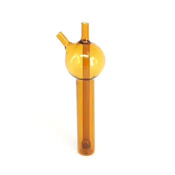 

10ml Brown Sulfur Dioxide Absorber Tube Bottle Apparatus Chemistry Lab Glassware