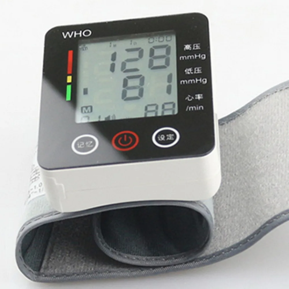 CK-W132 Сенсорное запястье Монитор артериального давления часы медицинский измеритель руки Пульс