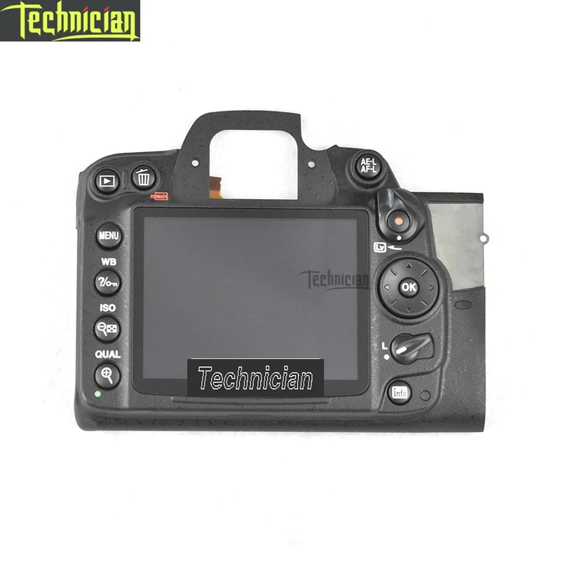 

D7000 Rear Back Cover With LCD And Key Button Camera Repair Parts For Nikon