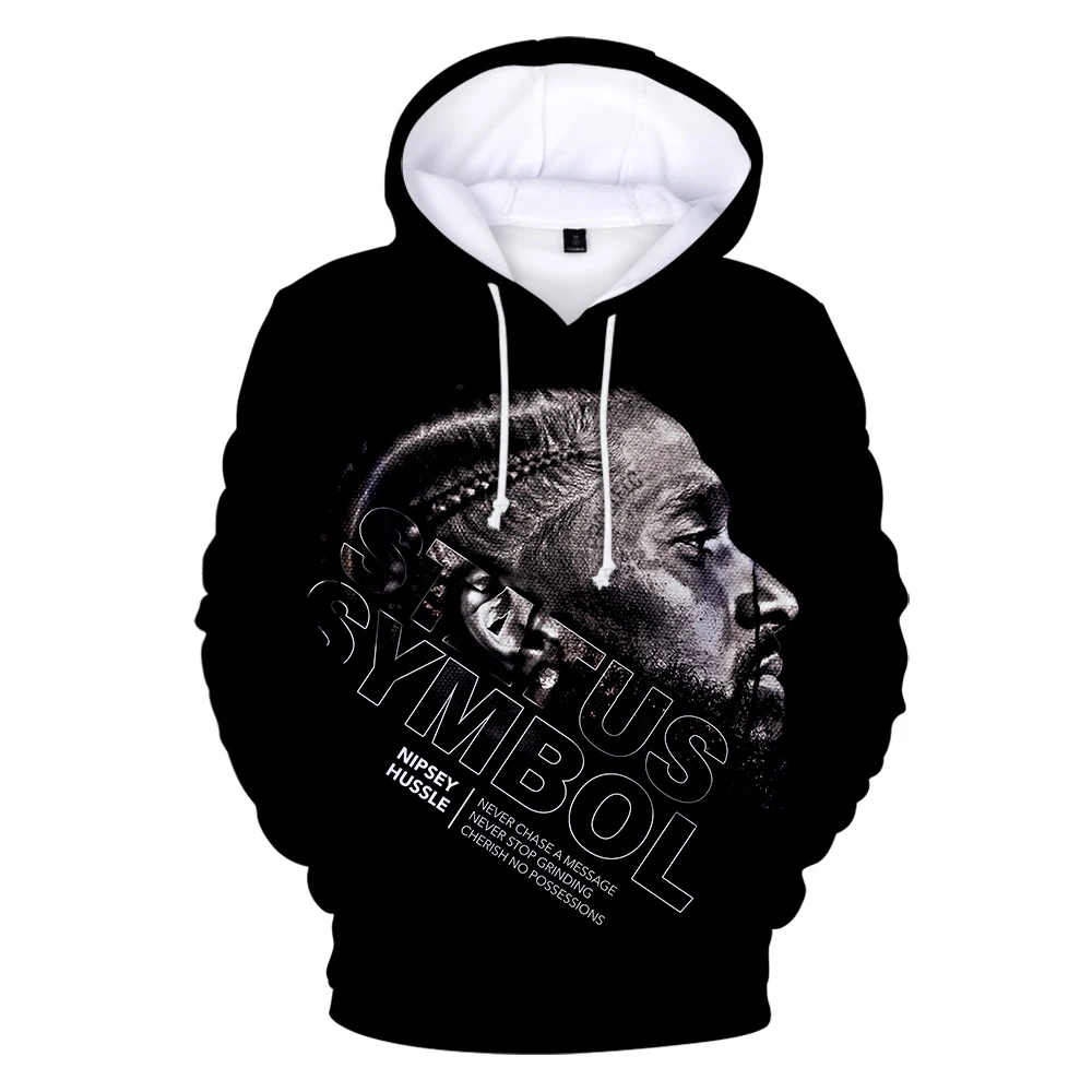 Harajuku Повседневная Nipsey Hussle Мужская спортивная одежда Брендовые мужские s крутые худи пуловер хип хоп мужские s Cпортивные костюмы толстовки Толстовка свитер