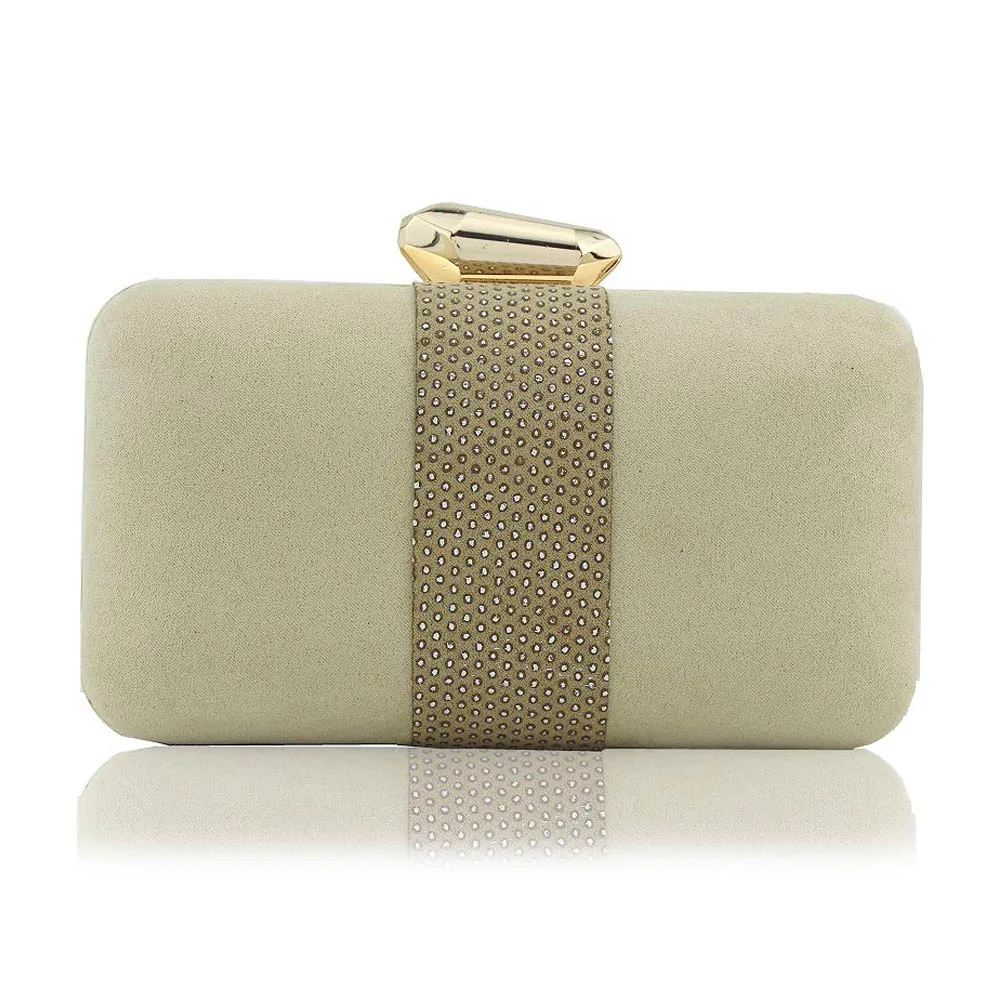 

Flannel hard shell shaped clutch Cheongsam reception Banquet bag Dinner party party dress gown Hot drilling lady bag HS059
