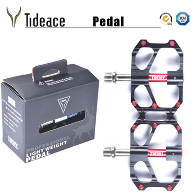 Cheap Aluminum alloy Pedal Road Outdoor Sports Cycling Pedals 1 pair