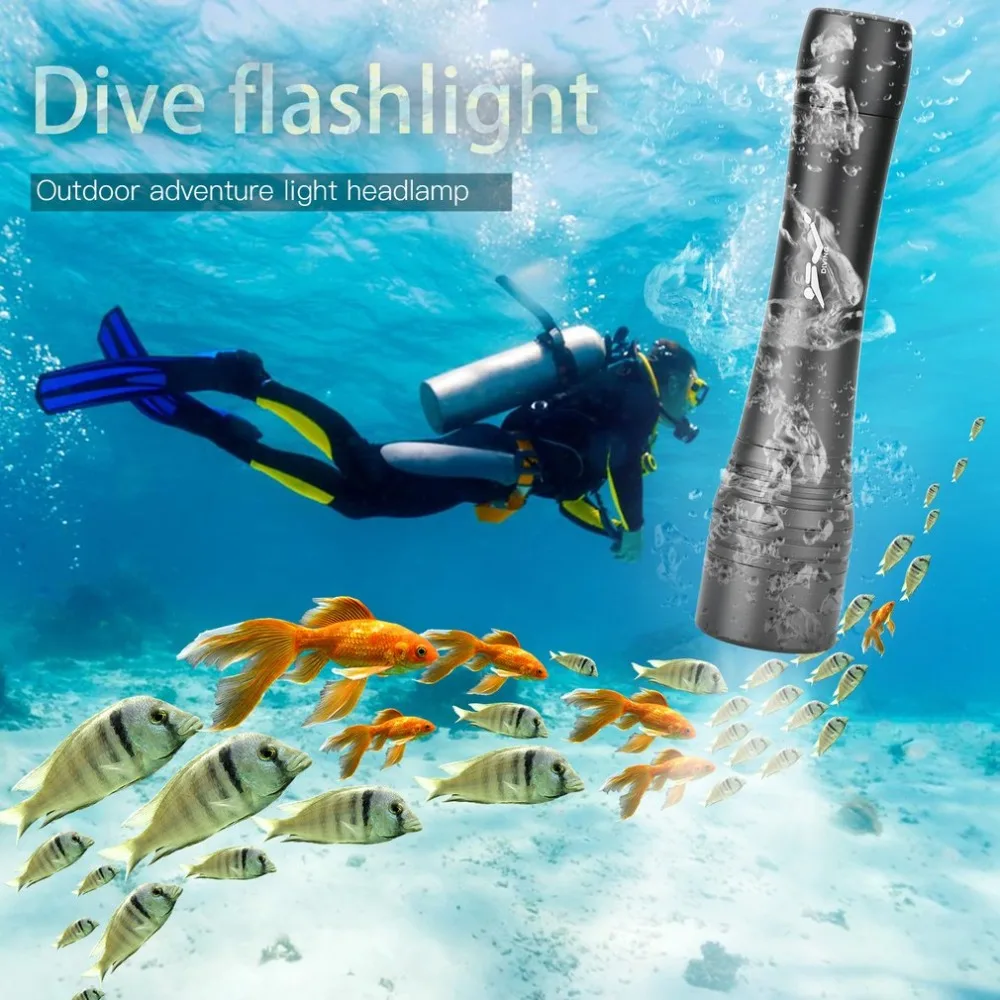 

Underwater Light Torch LED Lamp Flashlight