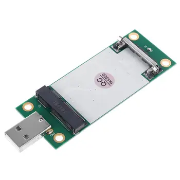 

Mini PCI-E Wireless WWAN To USB Adapter Card With SIM Card Slot For HUAWEI EM730