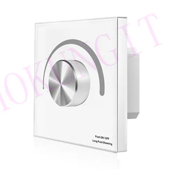 

85-265VAC 1 Zone Dimming Wall Mounted Rotary Panel T11-K 1 Zone single color DMX512 panel Master