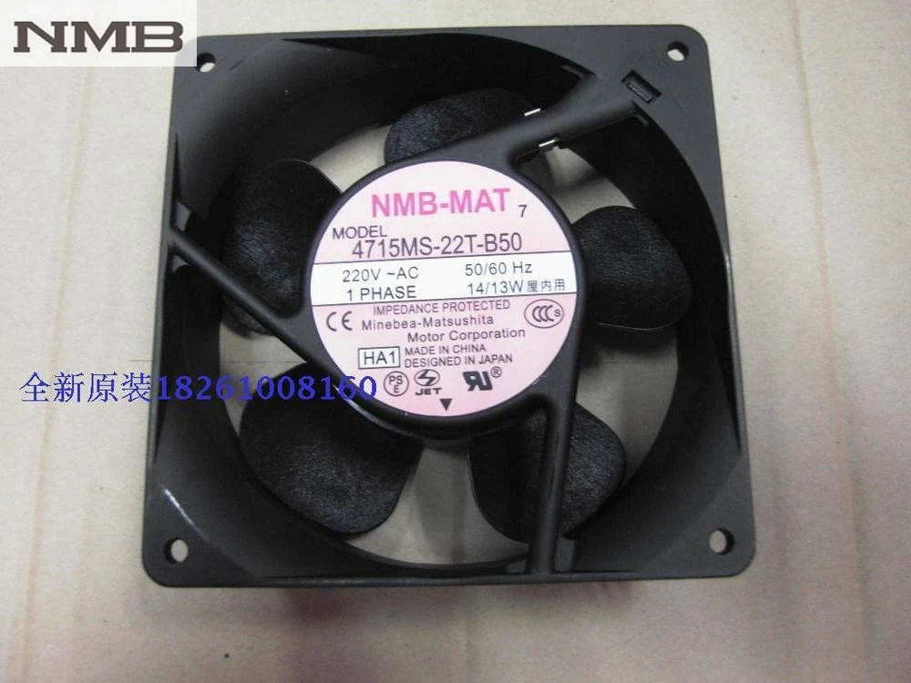 Оригинальный вентилятор NMB 4715MS-22T-B50 1238 220В розетка | Компьютеры и офис