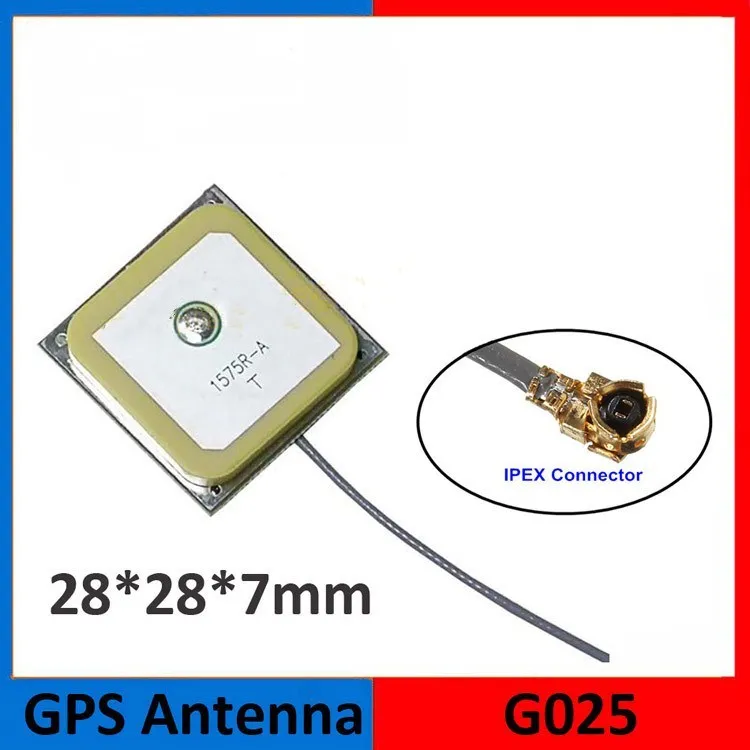 10 см IPEX интерфейс 1575 42 МГц GPS активная антенна керамическая Внутренняя 28*28*7 мм для