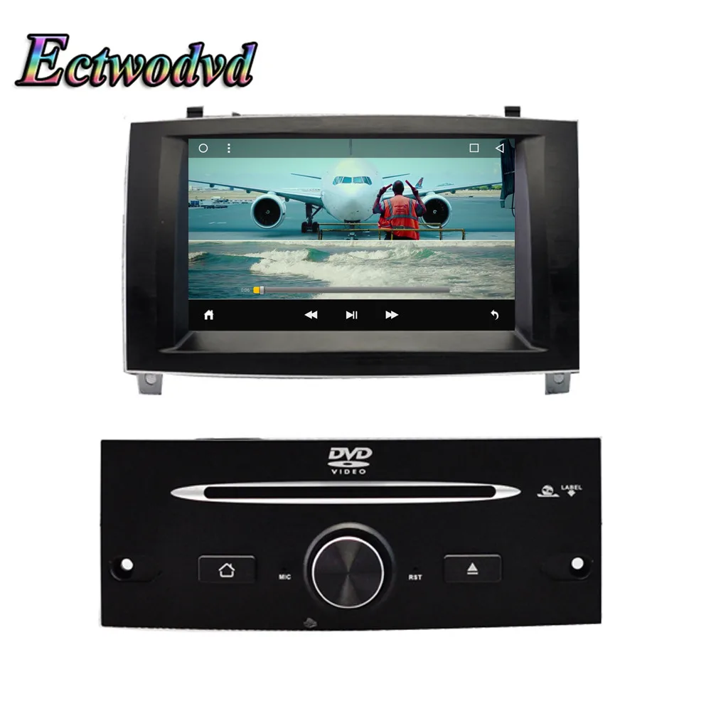 Clearance Ectwodvd 7inch Octa Core Android 8.1 Car DVD GPS Navigation Radio Stereo for Peugeot 407 2004 2005 2006 2007 2008 2009 2010 6