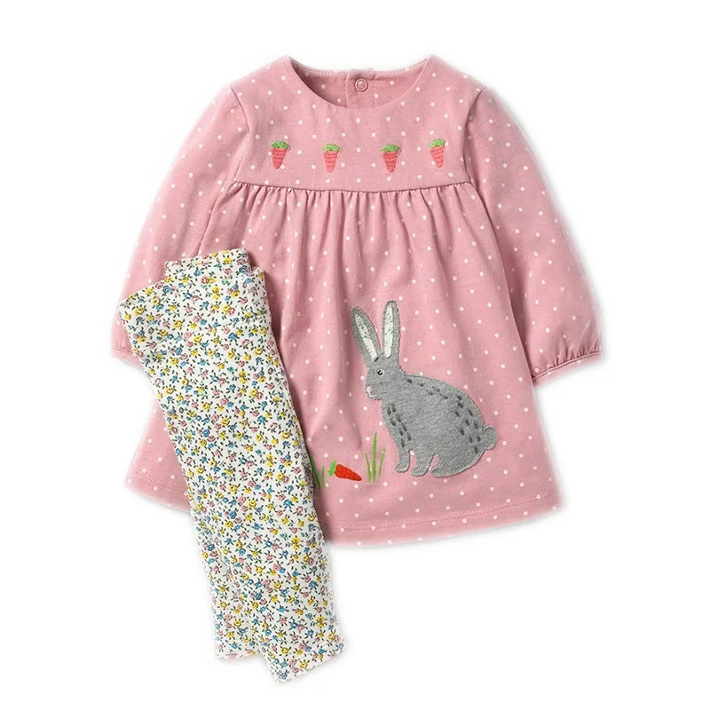 Buy 2pcs/set 2 7 Years Baby Girl Set Clothes 100