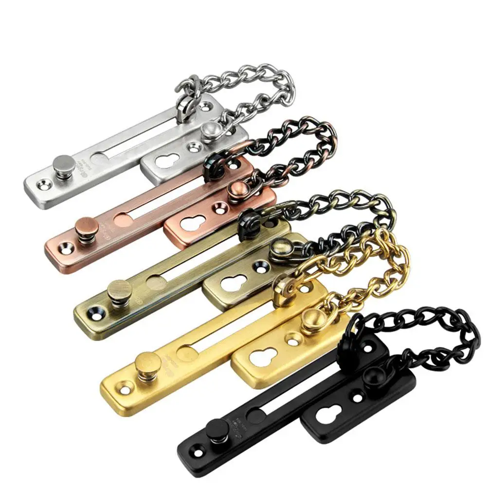 Buy Firm Stainless Steel Door Chain Lock Wiredrawing