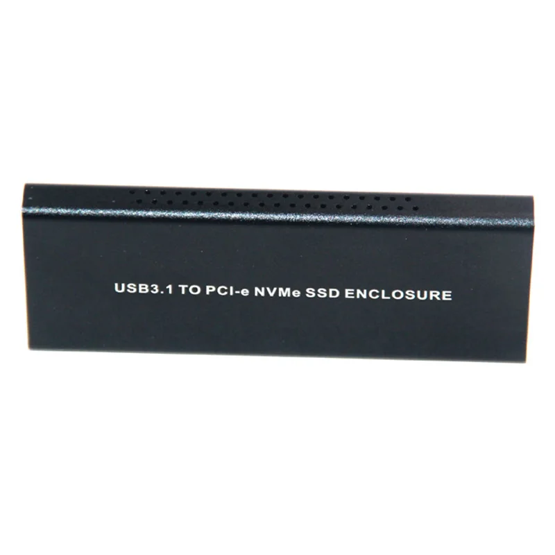 NVME PCIE USB3.1 корпус для жесткого диска M.2 USB 3,1 Тип C M ключ SSD жесткий диск чехол футляр для внешнего накопителя HDD/диск PCIE SSD коробка Новый