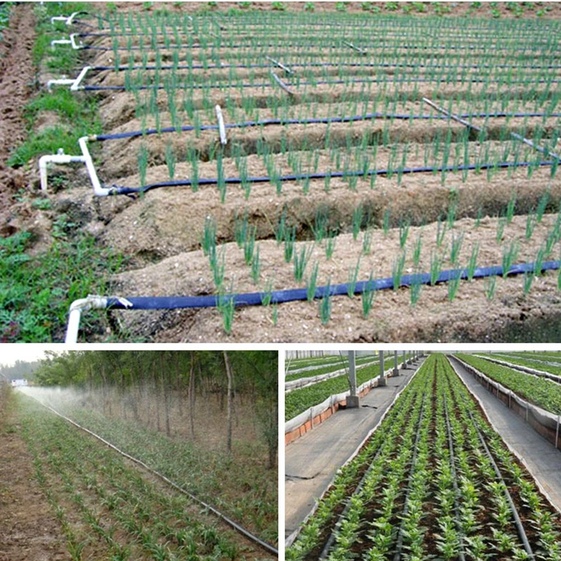 200 m 1"N45 5 Hole Spray Irrigation Soft Water Pipe Drip Tape Saving