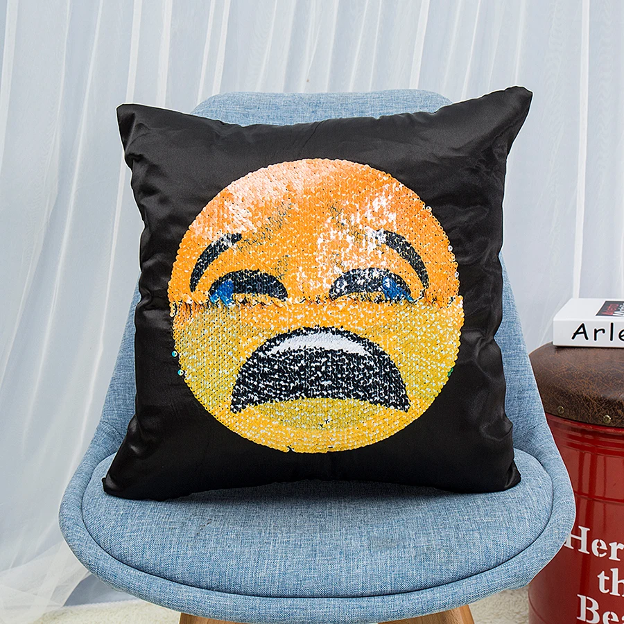 40 سنتيمتر X 40 سنتيمتر وسادة غطاء QQ التعبير ديكور المنزل المخدة البوليستر مكتب أريكة الخصر سيارة غرفة المعيشة رمي وسادة حالة