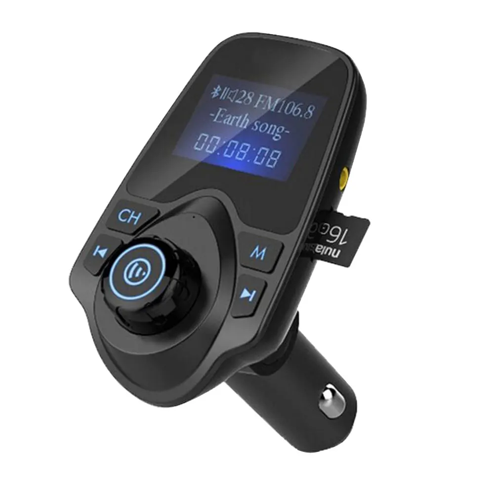 

Car Kit Hands Free Bluetooth Aux USB Charger Car Adapter FM Transmitter Wireless Radio FM Modulator Mp3 Player Music Receiver