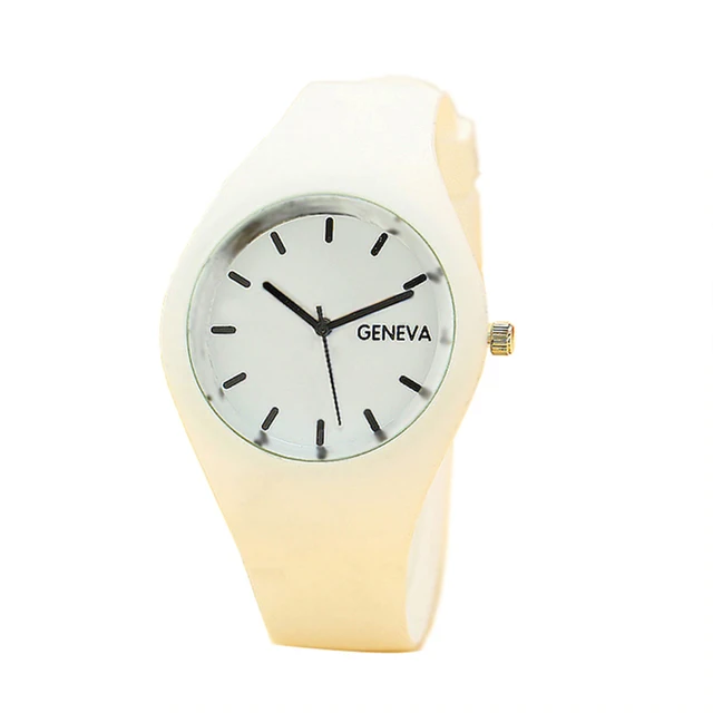 Moda Donna Orologi Sportivi Gelatina Colorata Caramella-Signore Cinturino Di Vig Moda Donna Orologi Sportivi Gelatina Colorata Caramella-Signore Cinturino Di Vig