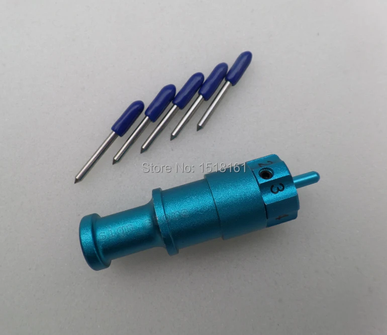 

1pc Cricut Blade Holder + 5pcs 60 Degree Roland GCC Liyu Cutter Plotter Cutting Blades Free Shipping