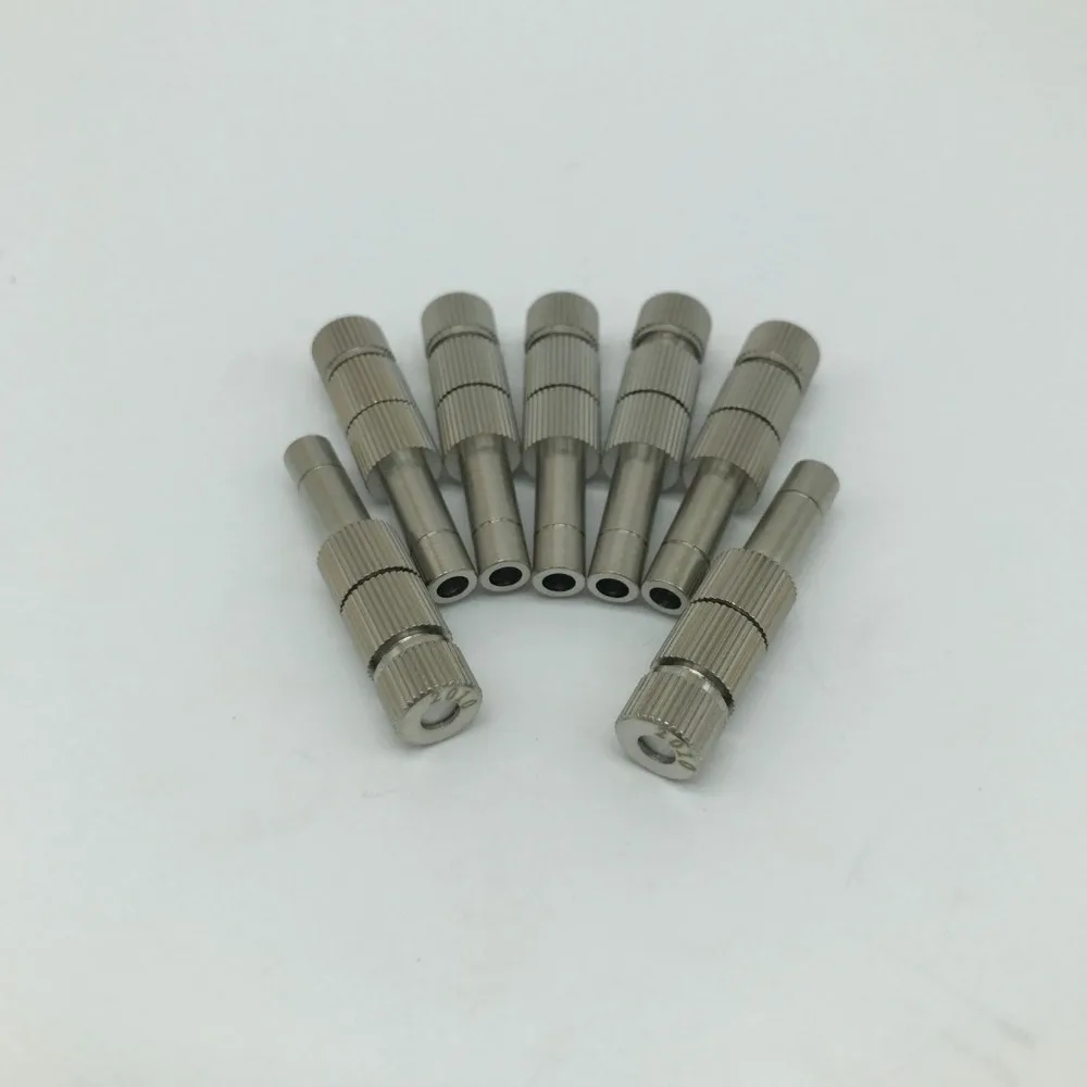

Fog Mist Nozzle, Low Pressure 6mm Plug in Anti-Drip Misting nozzles with Screen Filter