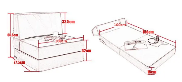 Folding Mattress and Sofa Bed with Removable Cover Bedroom Furniture Sleeping Futon Bed Japanese Style Floor Sofa Daybed Chaise Folding Mattress and Sofa Bed with Removable Cover Bedroom Furniture Sleeping Futon Bed Japanese Style Floor Sofa Daybed Chaise