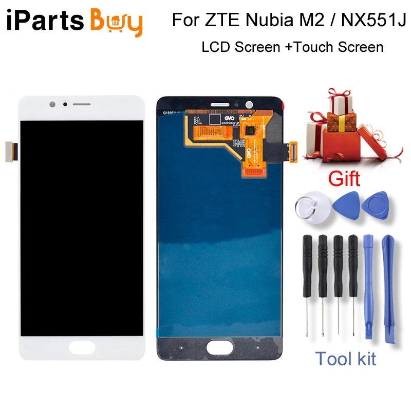 

ZTE Nubia M2 / NX551J LCD Screen and Digitizer Full Assembly