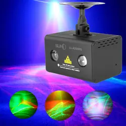 RGB Аврора лазерный проектор диско свет сценическое освещение rсветодио дный B LED водяная волна lumiere Xmas домашний DJ диско-вечерние клуб