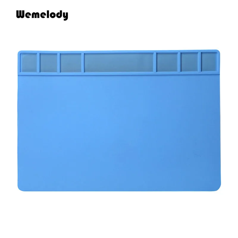 Goede Warmte isolatie pad mobiele telefoon reparatie tool magnetische schroef mat voor Verwarming Gun BGA soldeerstation Elektronica Repareren tool