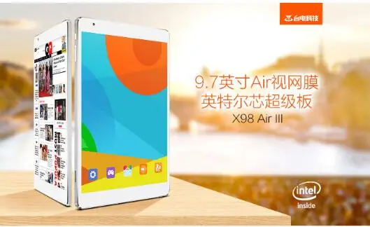 Новый! Планшетный ПК Teclast X98 air iii 9 7 дюйма четырехъядерный Z3735 2G LPDDR3 32G eMMC 2048X1536 HDMI |