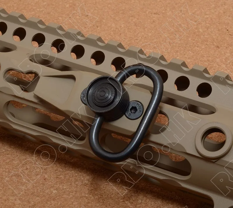 

Picatinny Keymod handguard Rail qd sling swivels adapter base M2270